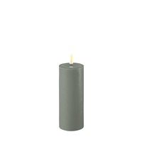 Deluxe Homeart Flameless Candle - Salvie Green 5 x 10cm