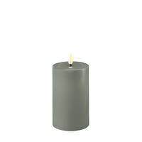 Deluxe Homeart Flameless Candle - Salvie Green 7.5 x 12.5cm