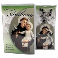 Rosary Beads and Book Set - St. Anthony