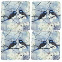 NF Living Resin Coasters - Tweetheart (Set of 4)