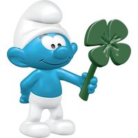 Schleich The Smurfs - Smurf With Clover Leaf