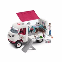 Schleich Horse Club - Mobile Vet With Hanoverian Foal Save