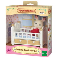 Sylvanian Families - Chocolate Rabbit Baby Set