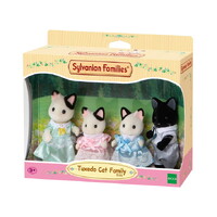 Sylvanian Families - Tuxedo Cat Family