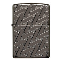 Zippo Lighter - Geometric Weave