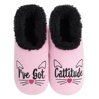 Slumbies Ladies Pairables I've Got Cattitude Medium