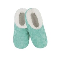 Slumbies Ladies Spring Is Blooming Turquoise Rose