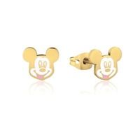 Disney Couture Kingdom - Mickey Mouse - Enamel Stud Earrings Gold