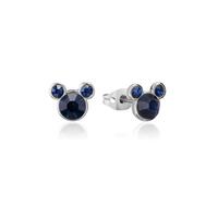 Disney Couture Kingdom Stainless Steel - Mickey December Birthstone - Stud Earrings