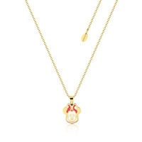 Disney Couture Kingdom - Minnie Mouse - Enamel Necklace Gold