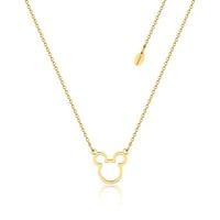 Disney Couture Kingdom - Mickey Mouse - Outline Necklace Gold