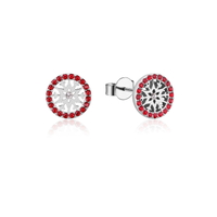 Disney Couture Kingdom - Frozen 2 - July Birthstone Snowflake Stud Earrings