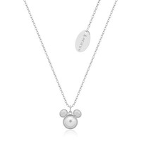 Disney Couture Kingdom Precious Metal - Mickey Mouse - Pearl Necklace Silver