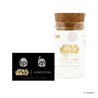 Star Wars x Short Story Earrings - Mandalorian & Boba Fett - Silver