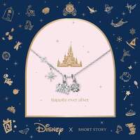 Disney x Short Story Necklace Mulan - Silver