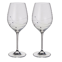 Dartington Crystal Glitz - Goblet Pair