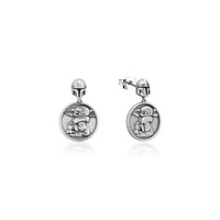 Star Wars Couture Kingdom - The Mandalorian - Grogu Precious Cargo Medallion Drop Earrings