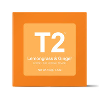 T2 Loose Tea 100g Box - Lemongrass and Ginger