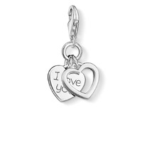 Thomas Sabo Charm Club - I Love You Hearts Pendant