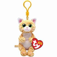 Beanie Boos Beanie Bellies - Mango the Gold Cat Clip On