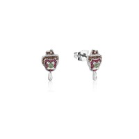 Streets Couture Kingdom - Bubble O'Bill - Crystal Stud Earrings Silver