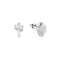 Streets Couture Kingdom - Bubble O'Bill - Cactus Mix-Match Stud Earrings Silver