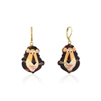 Streets Couture Kingdom - Max The Lion Drop Earrings Gold