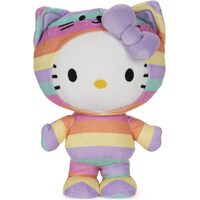 Hello Kitty and Friends Plush - Hello Kitty in Rainbow Outfit 24cm