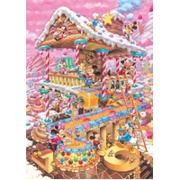 Tenyo Puzzle 266pc - Disney Fantastical Treats House