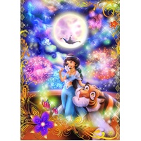 Tenyo Puzzle 266pc - Disney Princess Jasmine and Aladdin