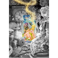 Tenyo Puzzle 500pc - Disney Tinkerbell - Oh I fell Down Frost Art