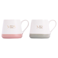 Splosh Wedding & Anniversary - Mr & Mrs Mug Set