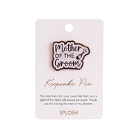 Splosh Wedding & Anniversary - Mother of the Groom Keepsake Pin