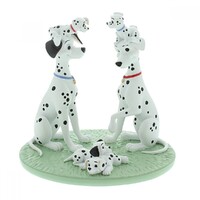 Disney Magical Moments 101 Dalmatians: Figurine 101 Dalmatians 'One Big Happy Family'