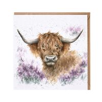 Wrendale Designs Greeting Card - Highland Heathers