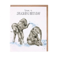 Wrendale Designs Greeting Card - Have a Splashing Birthday