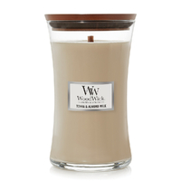 WoodWick Large Candle - Tonka & Almond