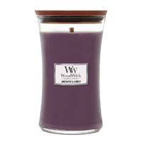 WoodWick Large Candle - Amethyst & Amber