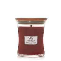 WoodWick Medium Candle - Smoked Walnut & Maple