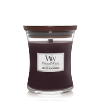 WoodWick Medium Candle - Spiced Blackberry