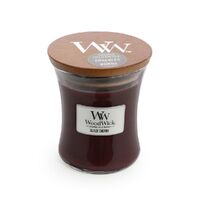 WoodWick Medium Candle - Black Cherry