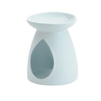 Elume Oil & Wax Melt Burner - Teardrop Soft Green